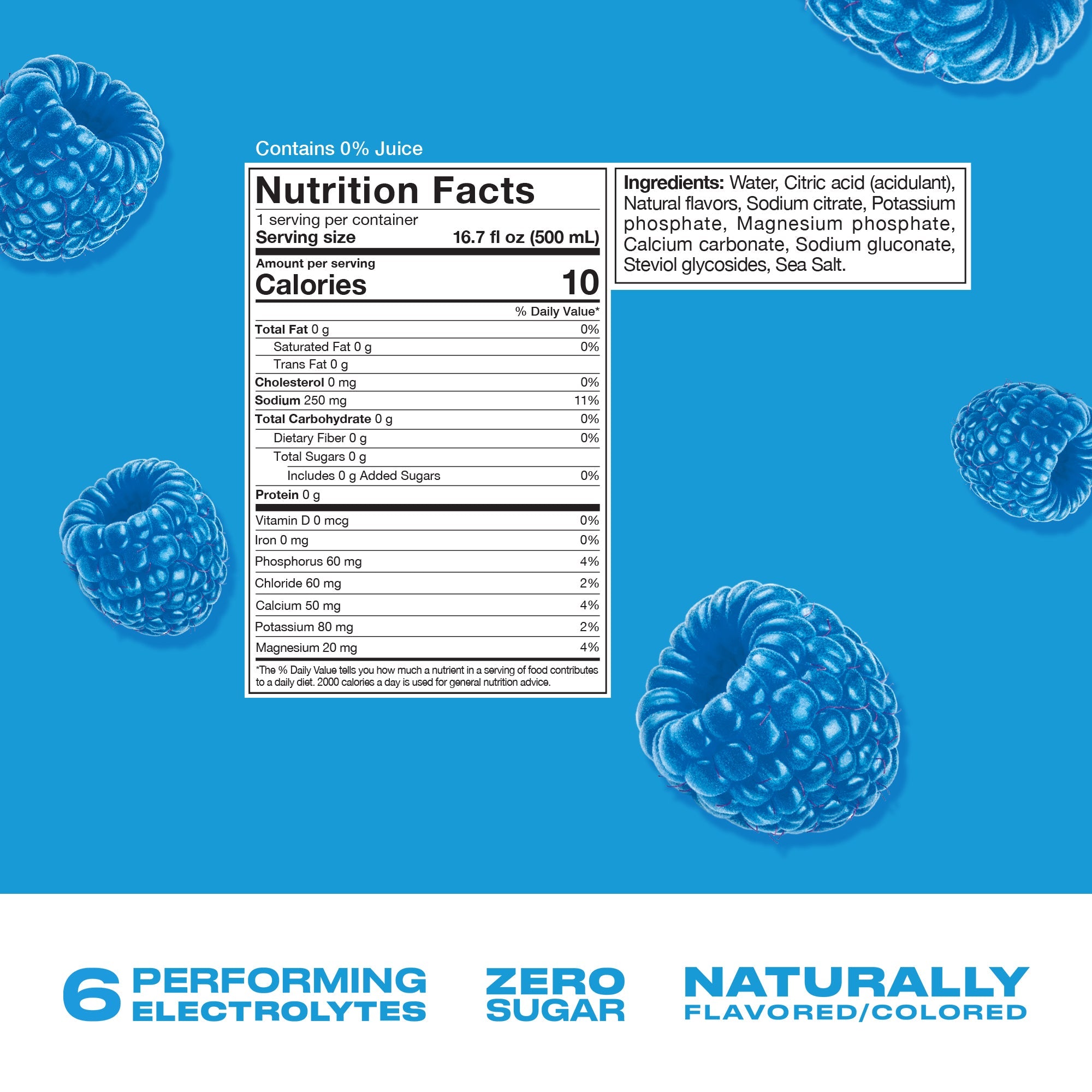 Sports Drink - Blue Raspberry